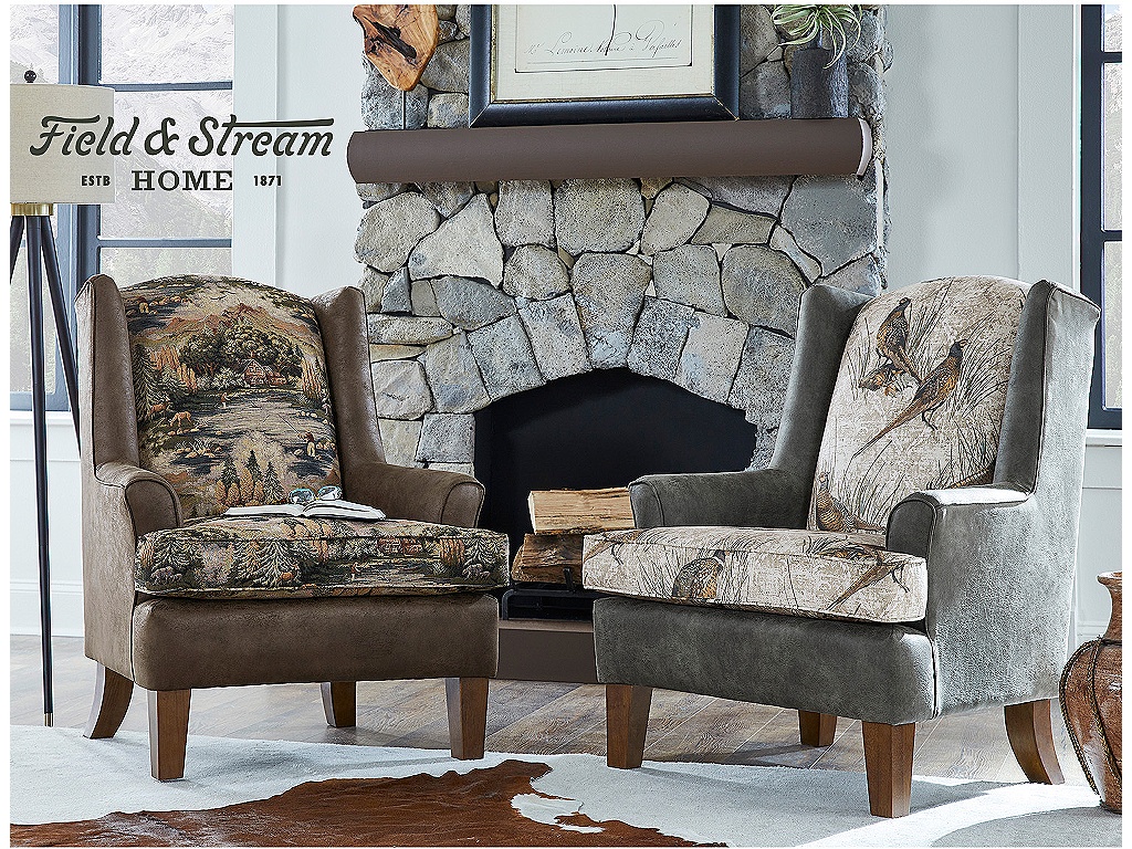 Andrea Wing Back Chair - image 9