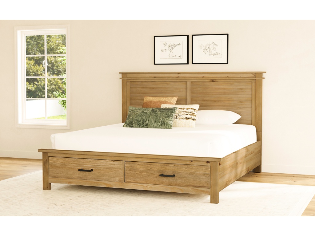Queen Storage Bed - image 1