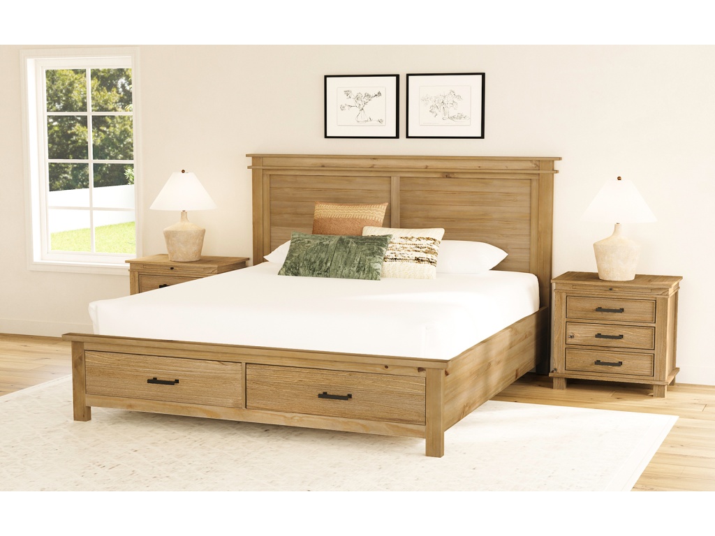 Queen Storage Bed - image 3