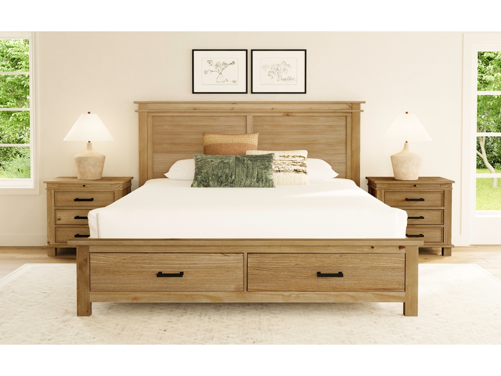 Cal King Storage Bed - image 2