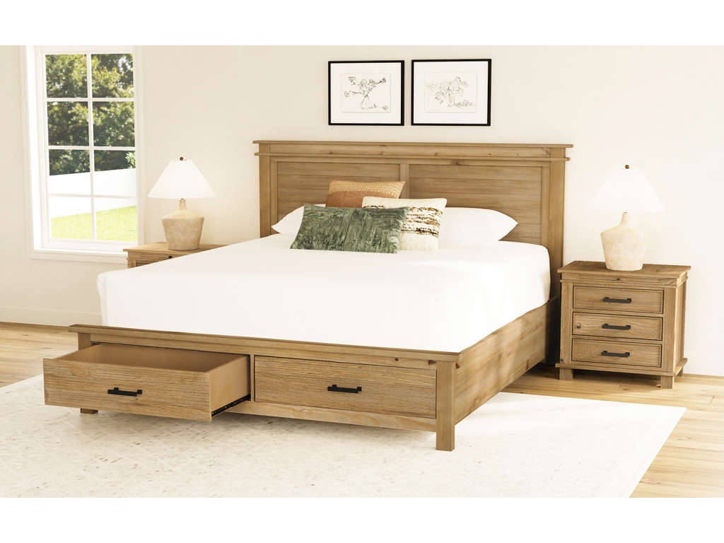 Cal King Storage Bed - image 4