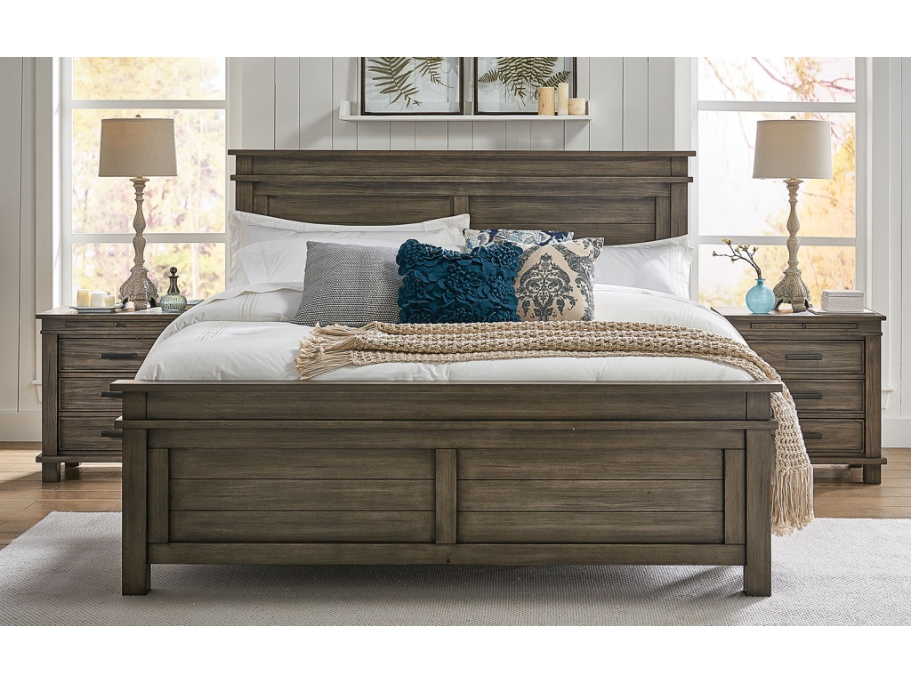 Queen Panel Bed - image 1