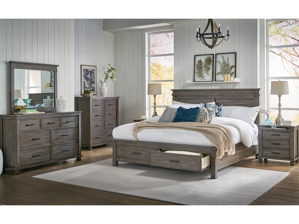 King Storage Bed - image 1