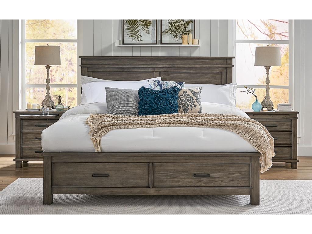 King Storage Bed - main image