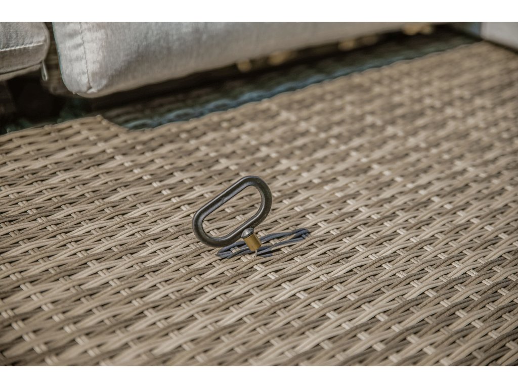 Sofa, Gun Metal/Brown/Gray - image 1