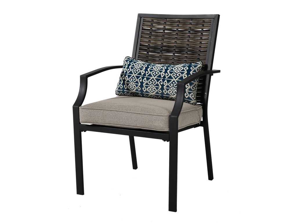 Arm Chair, Black/Gray - main image