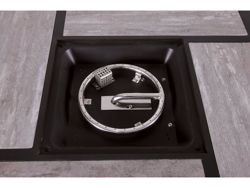 Fire Pit Table, Black/Gray - image 1