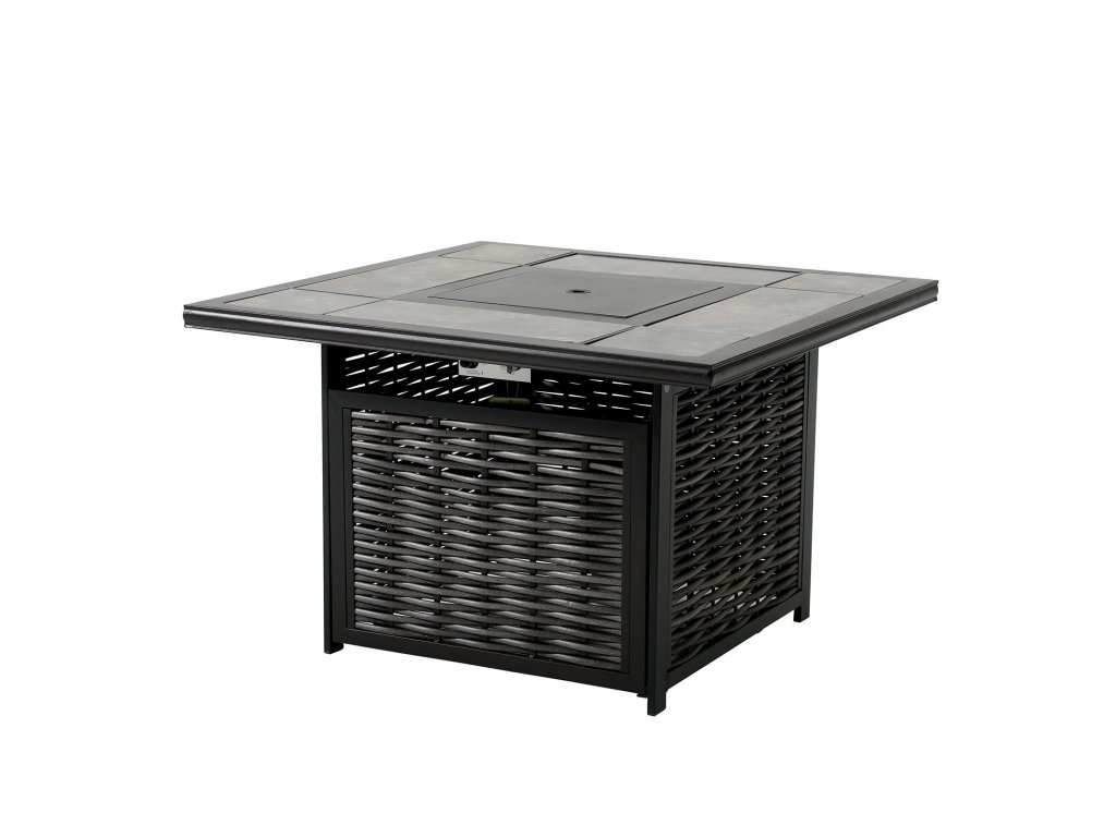 Fire Pit Table, Black/Gray - image 2