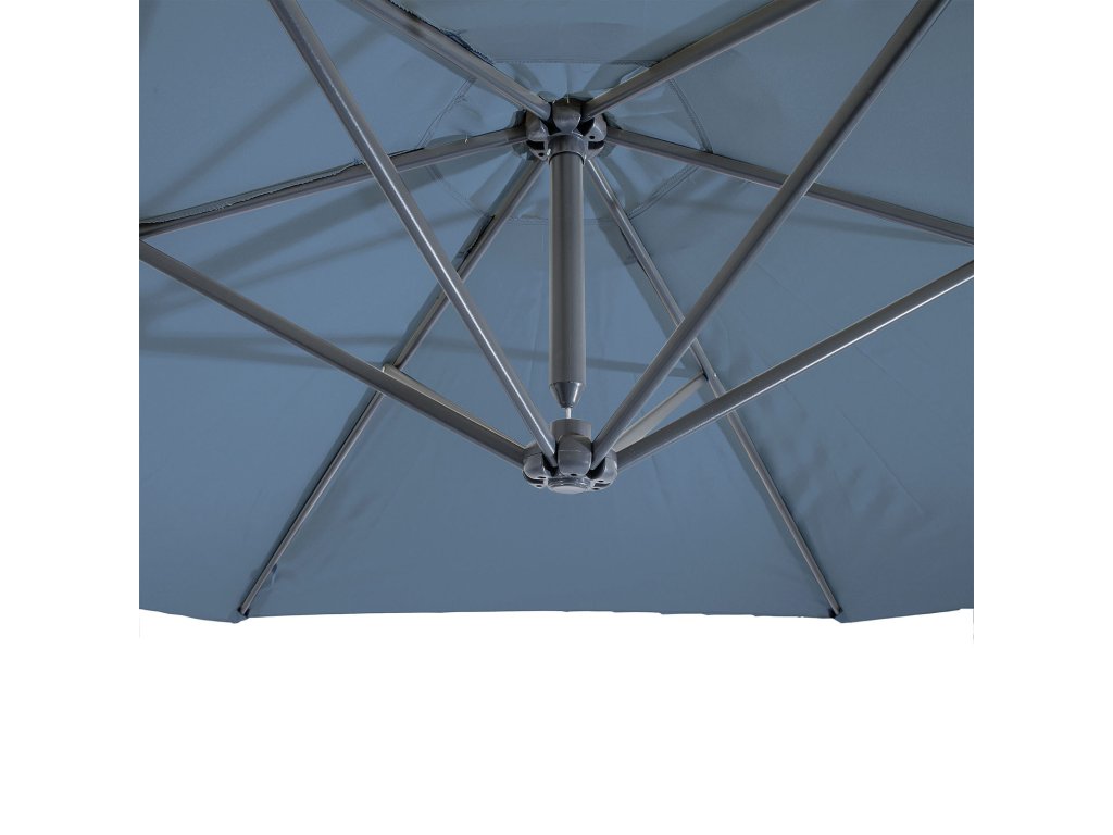 Cantilever Umbrella w/ LED, Light Sapphire - image 4