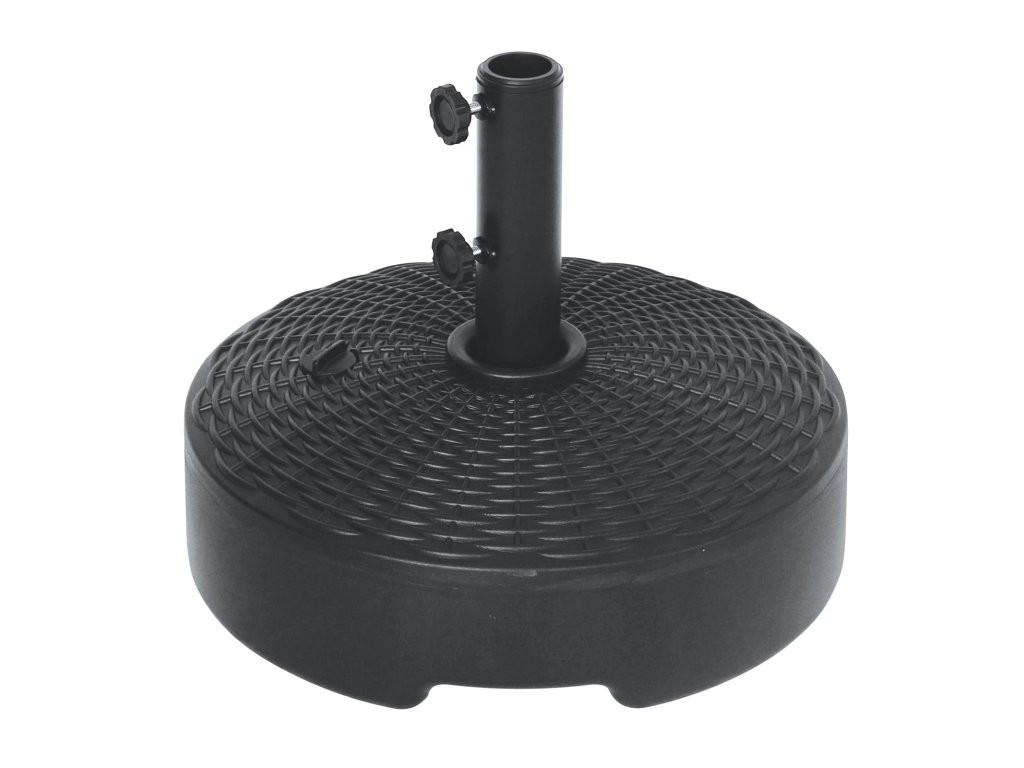 Round Umbrella Base, Black - main image