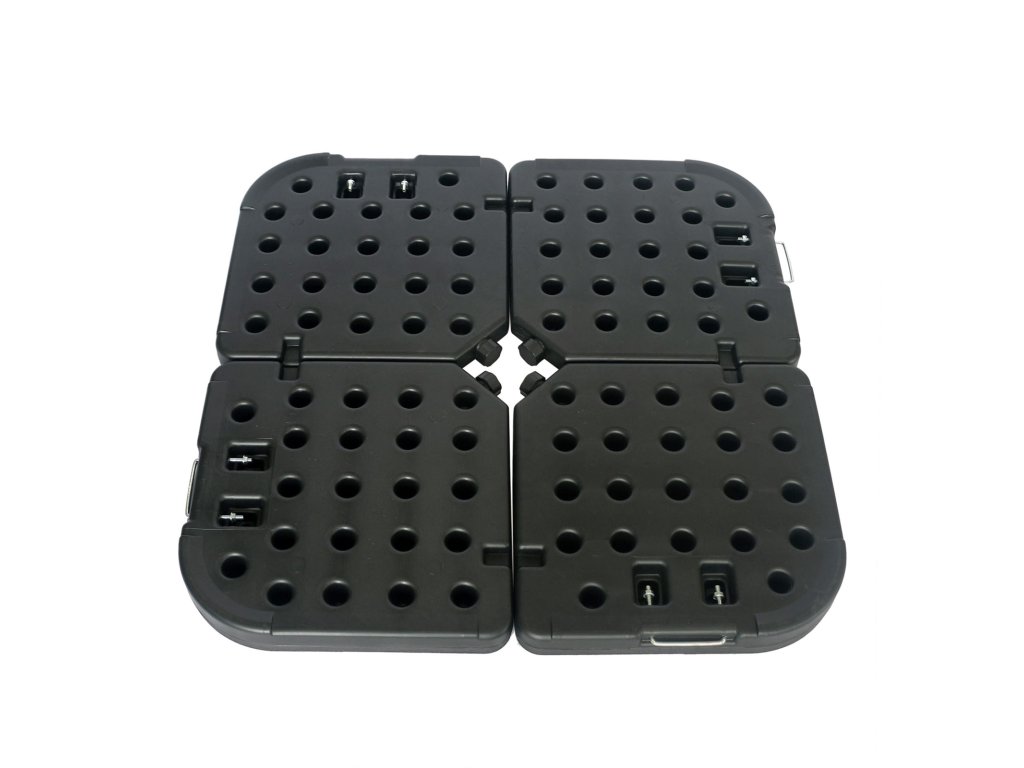 Umbrella Base w/ Handle, Black - image 2