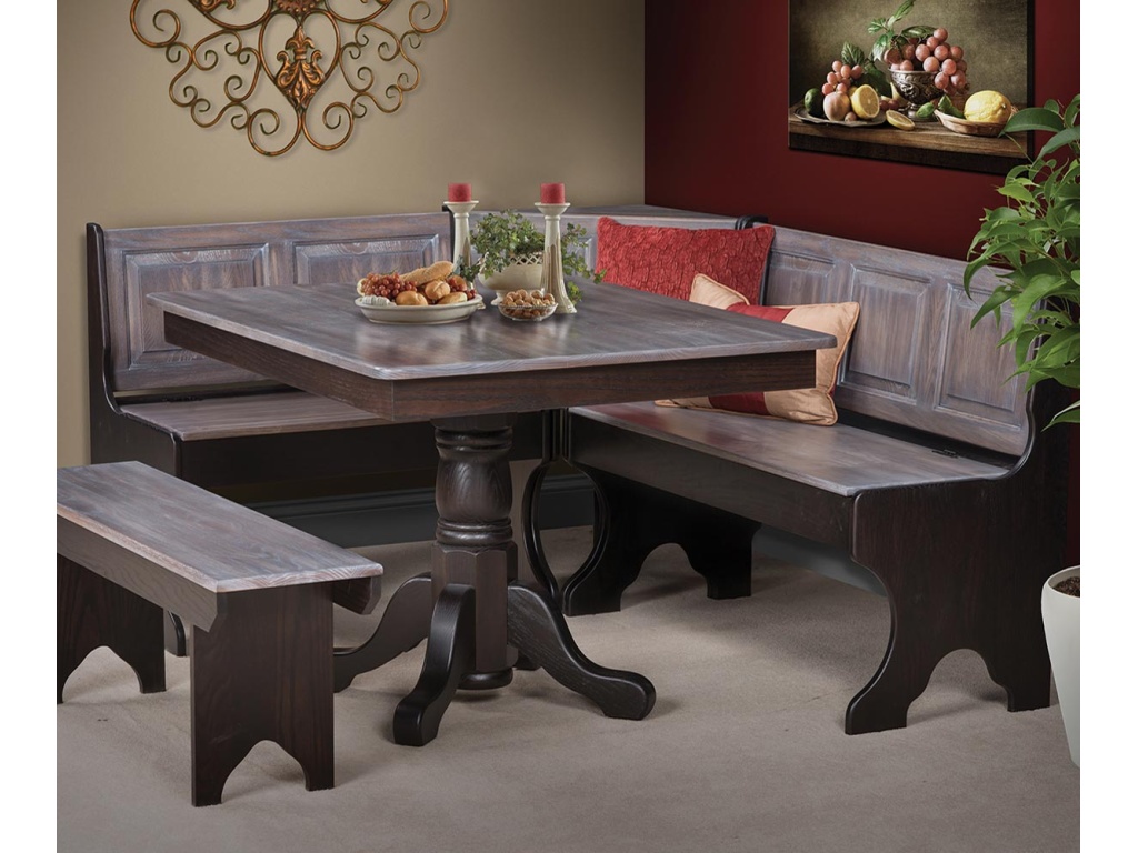 5 Piece Mission Corner Nook Set - image 3