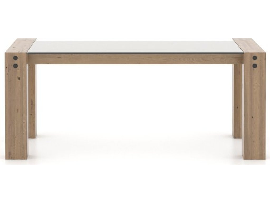 Rectangular Glass Table – Legs LN - image 1