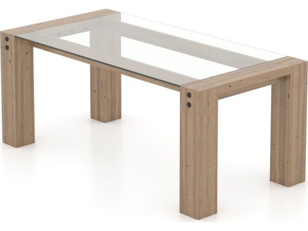 Rectangular Glass Table – Legs LN - image 2