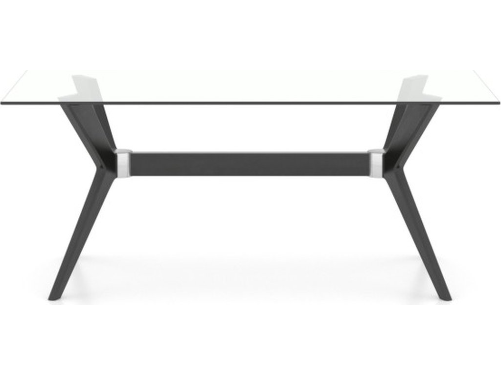 Rectangular Glass Table – Base DP - image 1