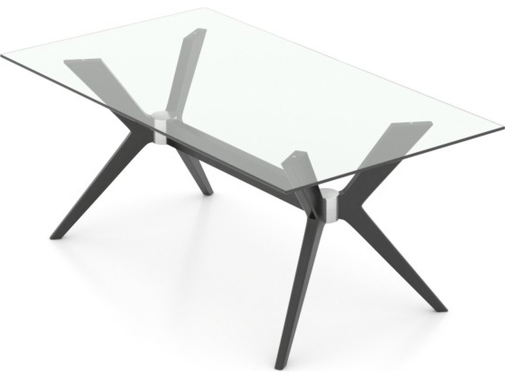 Rectangular Glass Table – Base DP - image 2