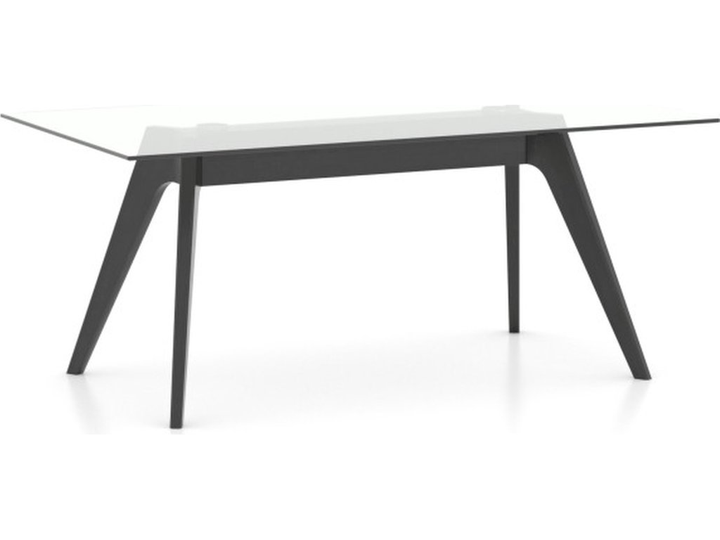 Rectangular Glass Table – Base DQ - main image