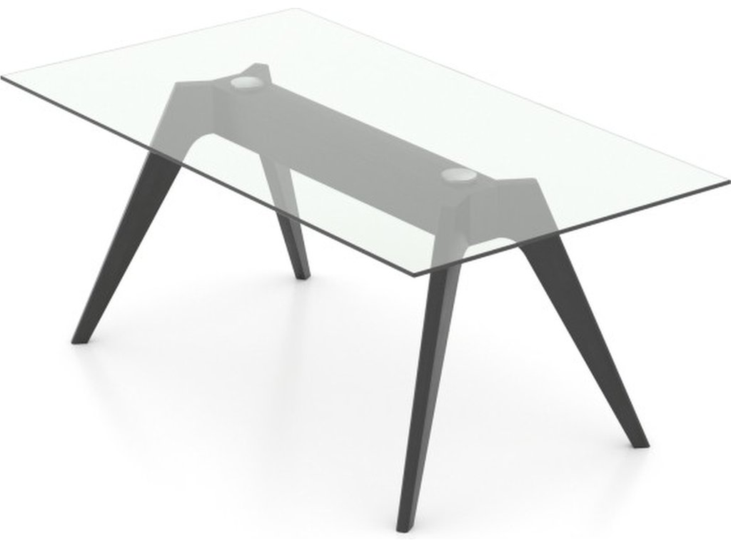 Rectangular Glass Table – Base DQ - image 2