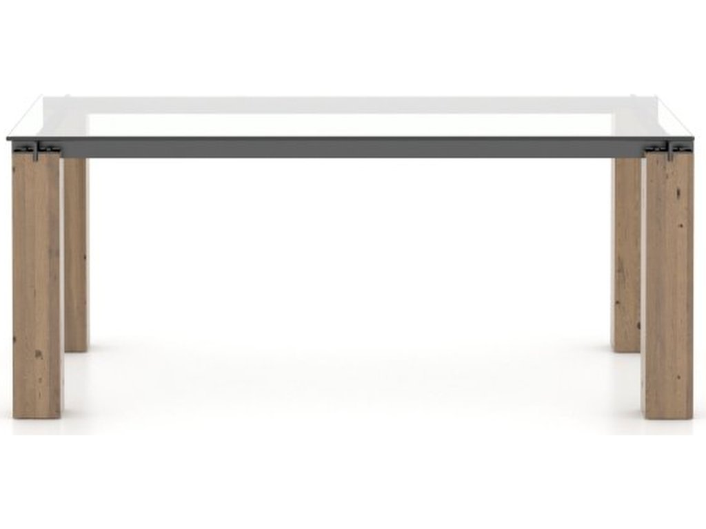 Rectangular Glass Table – Legs LE - image 1