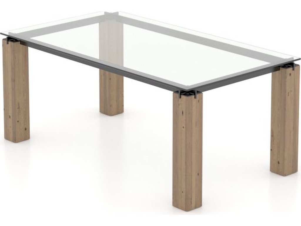 Rectangular Glass Table – Legs LE - image 2