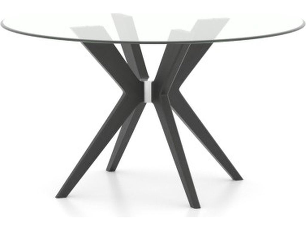 Round Glass Table – Base DP - main image