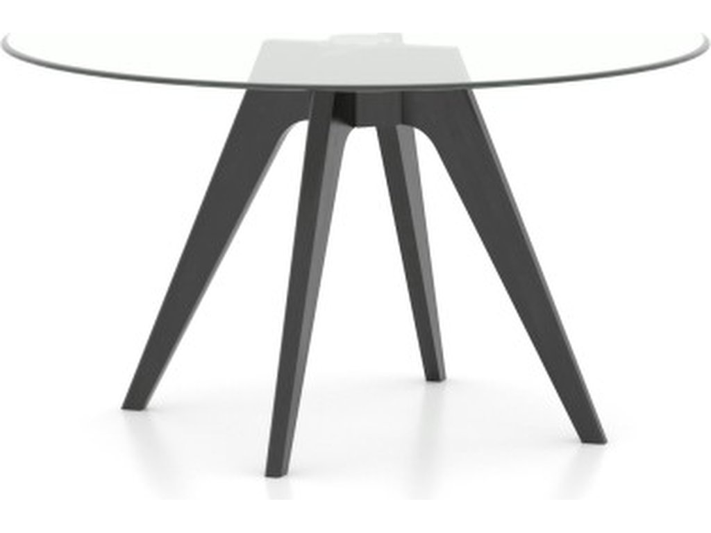 Round Glass Table – Base DQ - main image