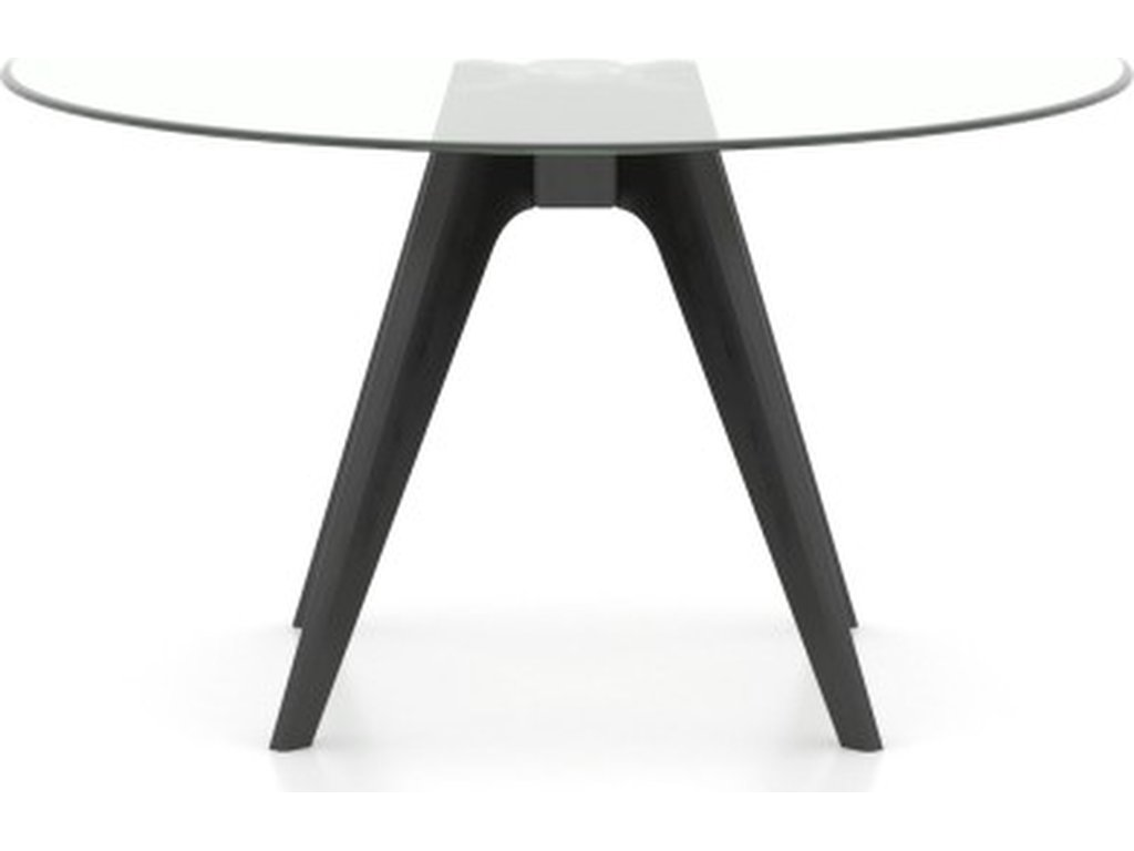 Round Glass Table – Base DQ - image 1