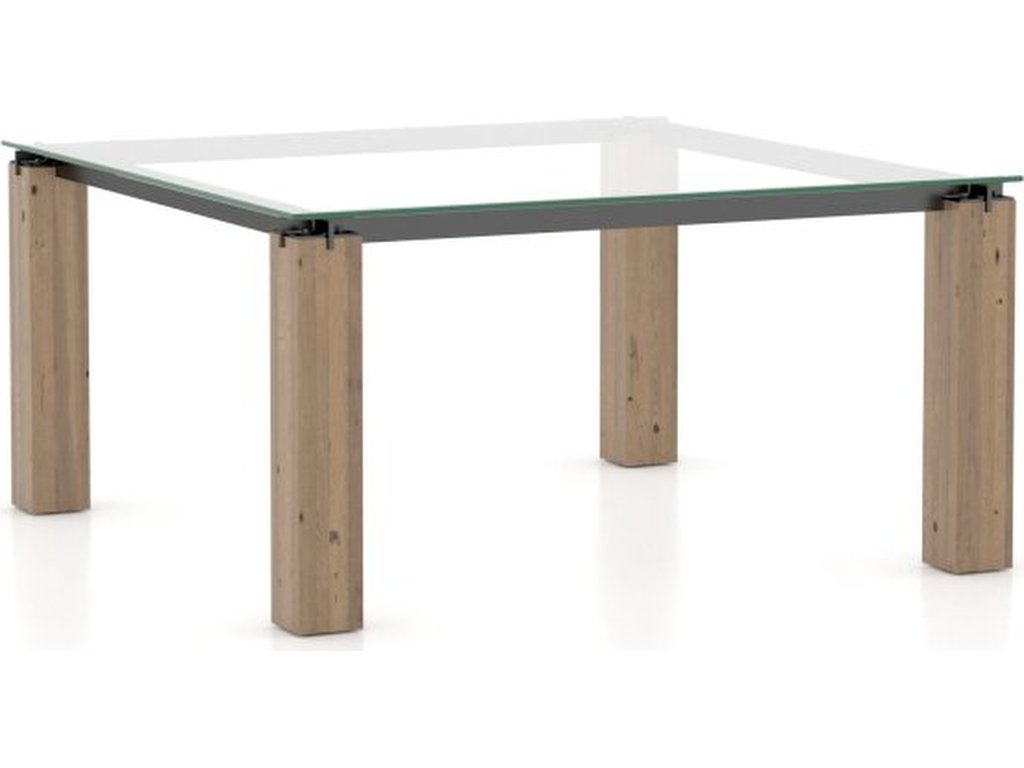 Square Glass Table – Legs LE - main image