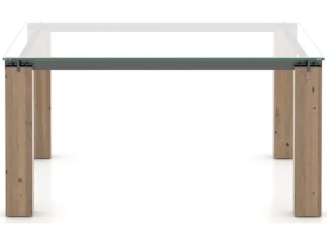 Square Glass Table – Legs LE