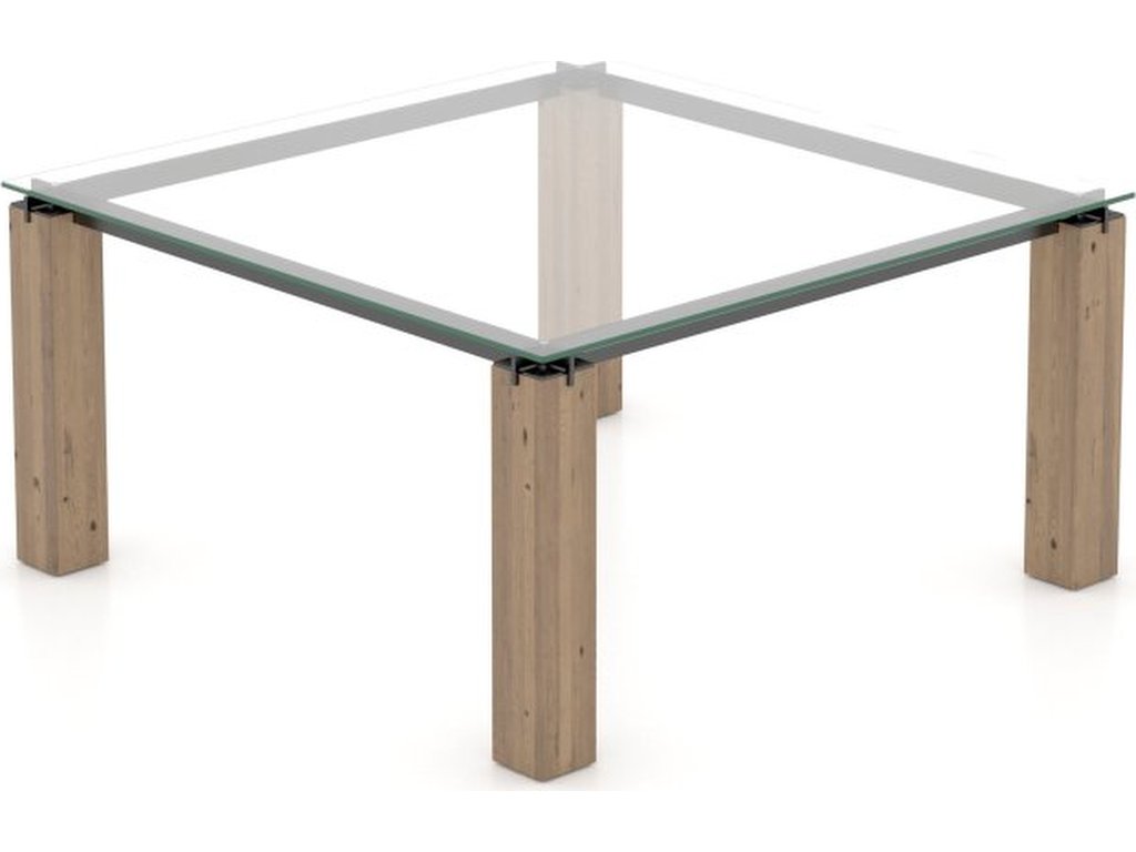 Square Glass Table – Legs LE - image 2