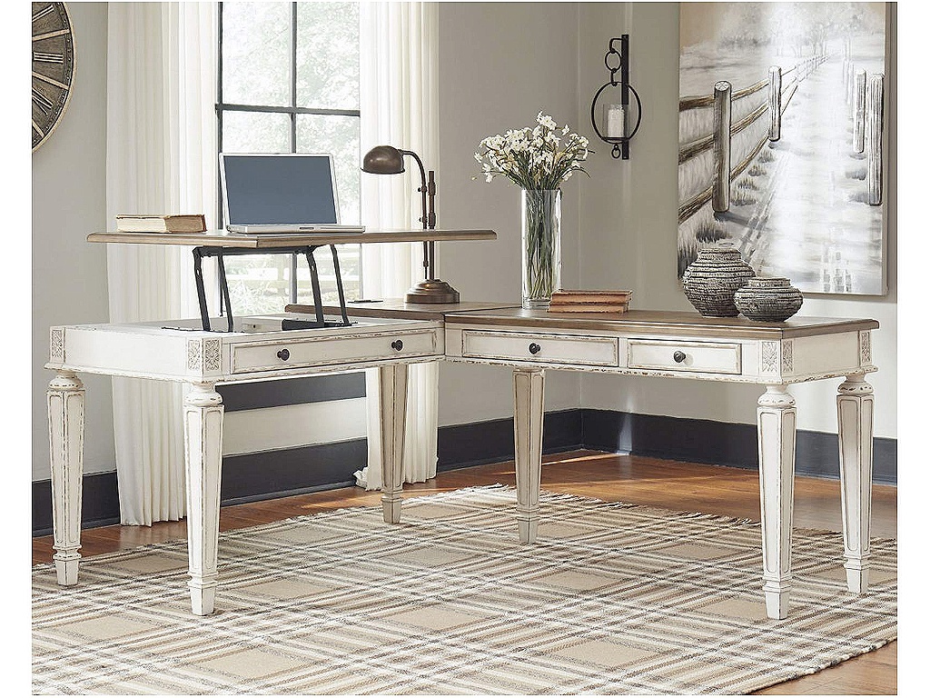 Realyn 2-Piece Home Office Lift Top Desk - image 1