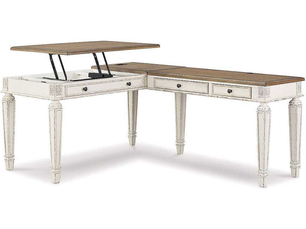 Realyn 2-Piece Home Office Lift Top Desk - main image