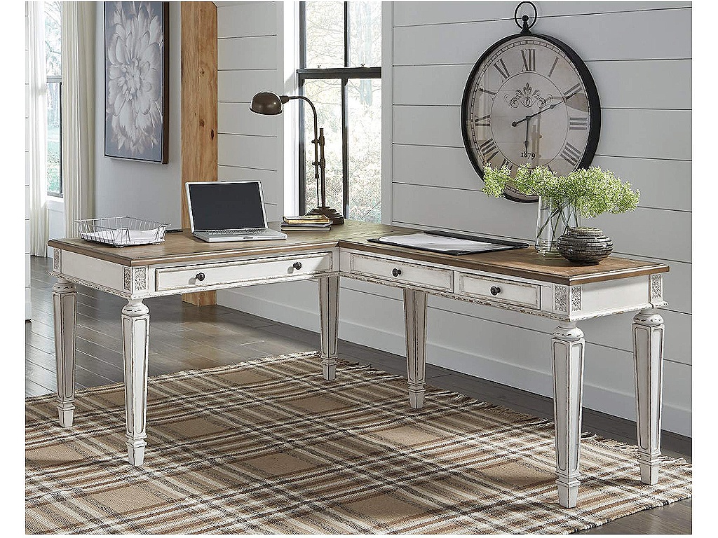 Realyn Home Office Desk and Bookcase - image 10