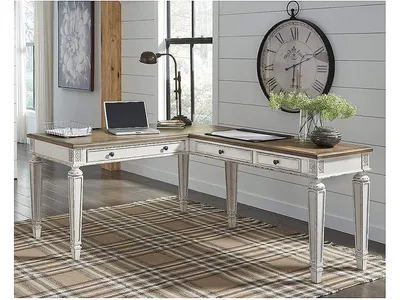 Realyn 2-Piece Home Office Desk