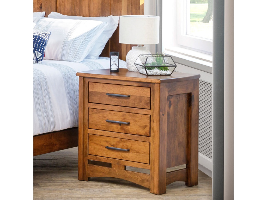 Homestead 3-Drawer Nightstand - image 4