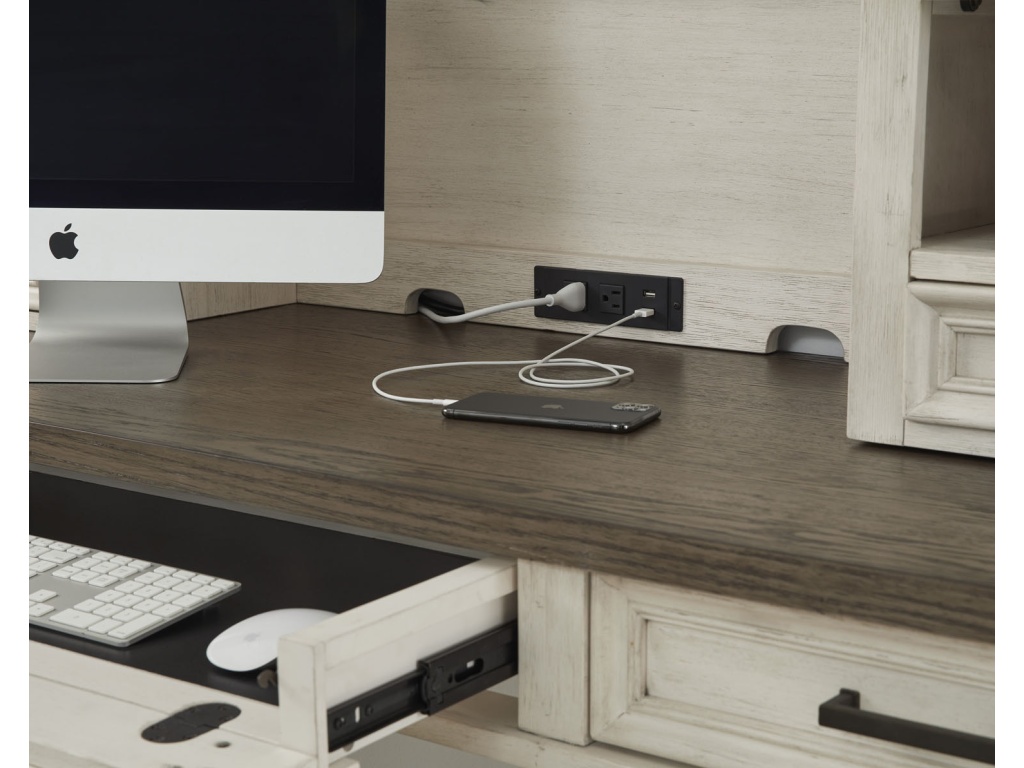 Pedestal Desk And Return - image 5