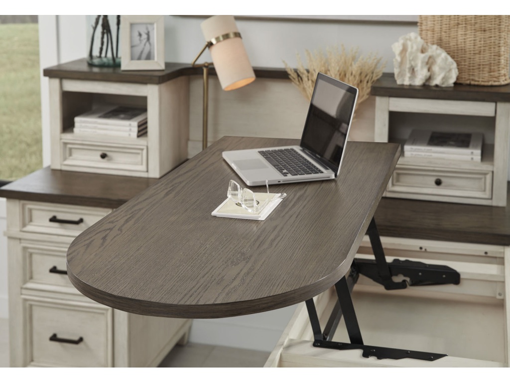 Pedestal Desk And Return - image 6