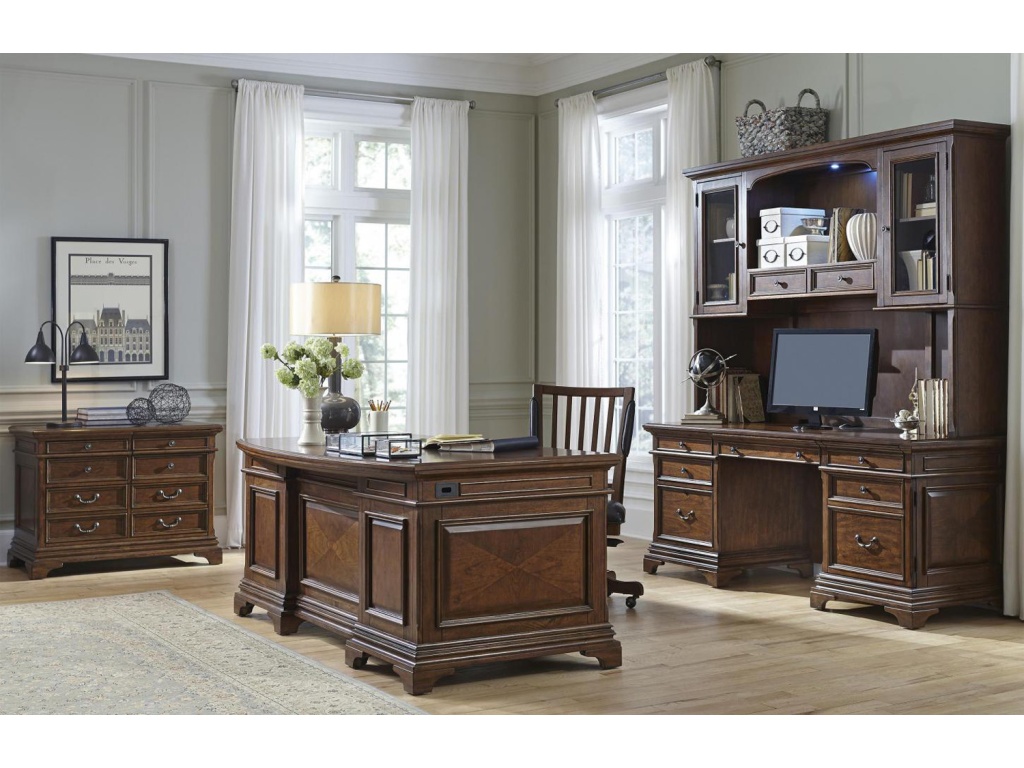 66" Curved Exec Desk - image 2