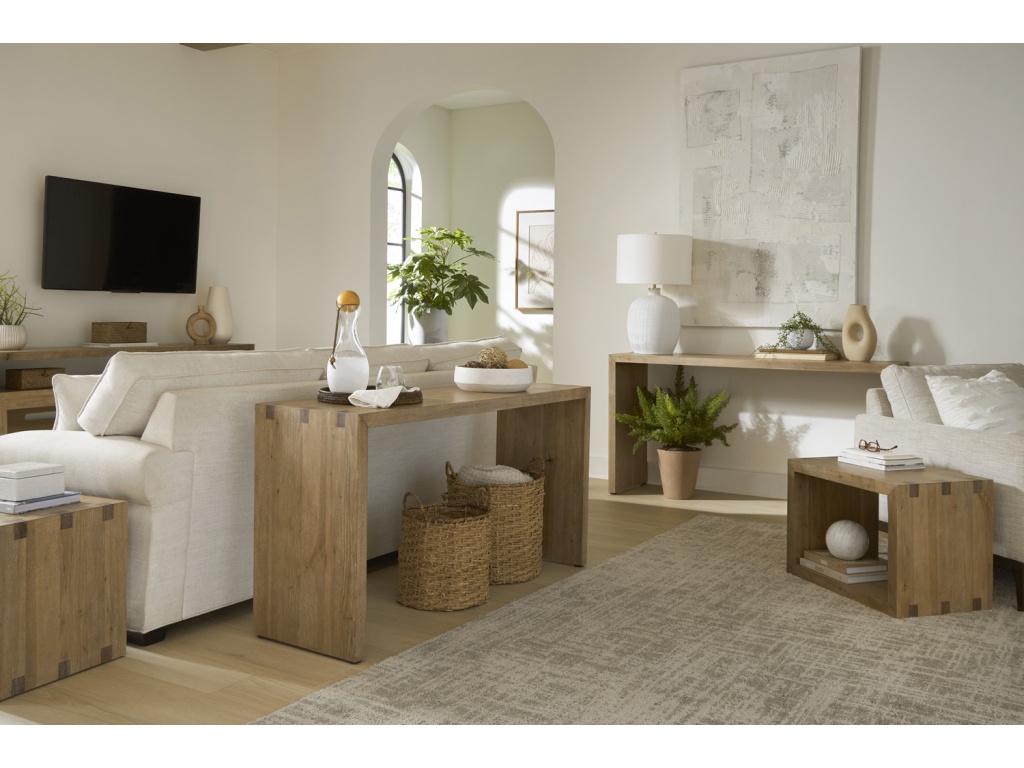 Nesting Sofa Table W/ Stools - image 5