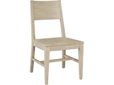 Dining Side Chair W/ Wood Seat (2/Ctn)