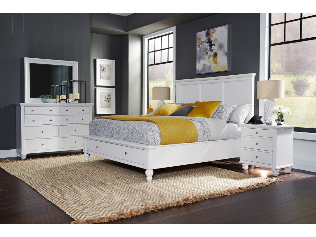 King/Cal King Lp Fb W/ Drawers - image 2