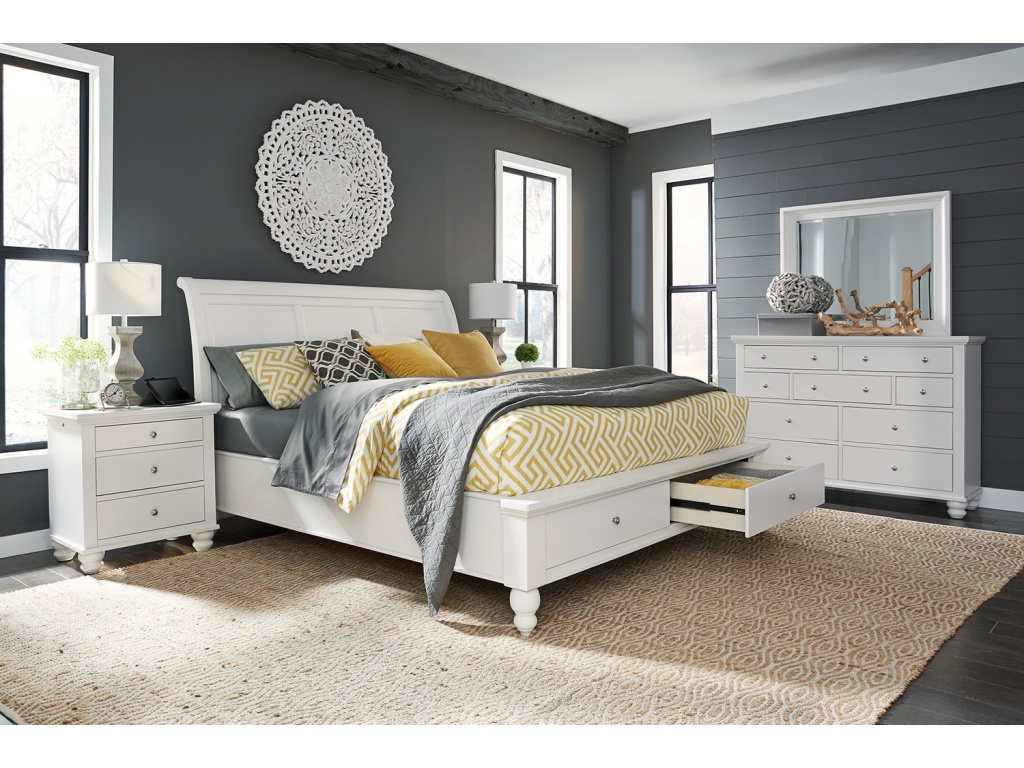 Sleigh Bed - image 3