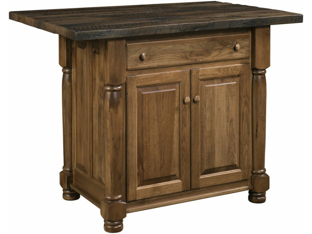 Nisley Cabinet Turned Leg Island Base Kitchen Island, primary thumbnail