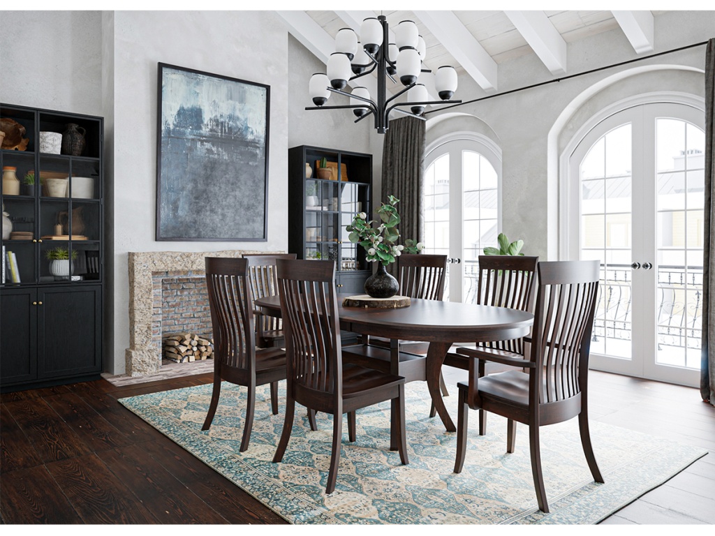West Point Imperial Single Pedestal Table, alternate view 1