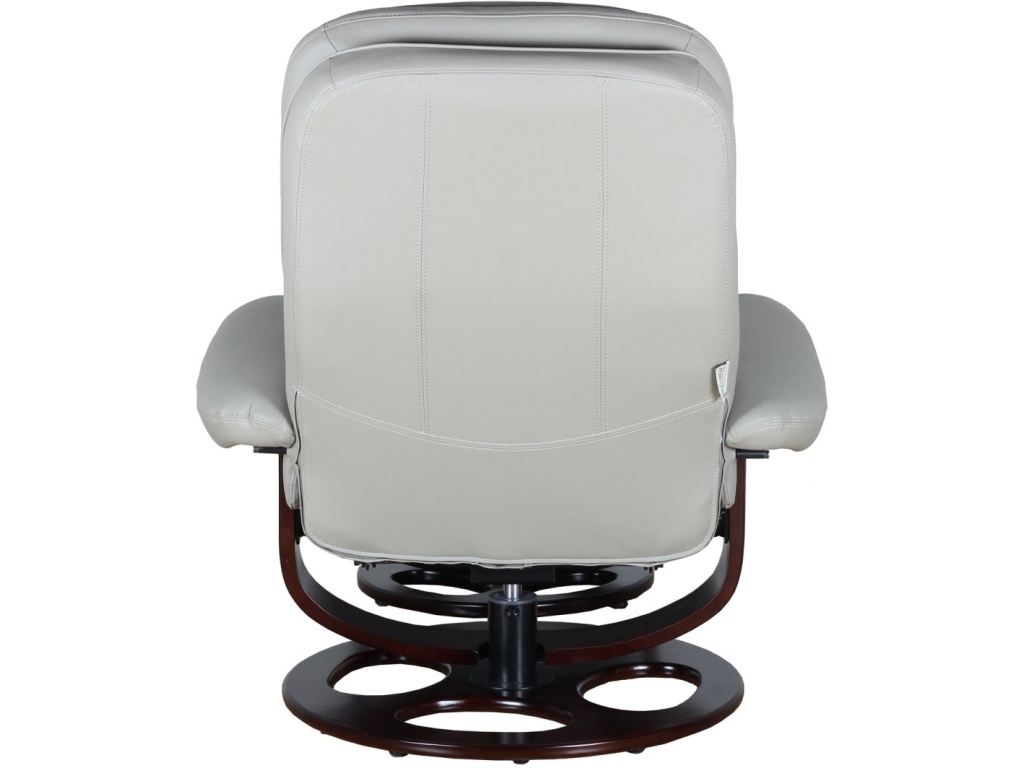 Jacque Pedestal Reclining Chair & Ottoman - image 4
