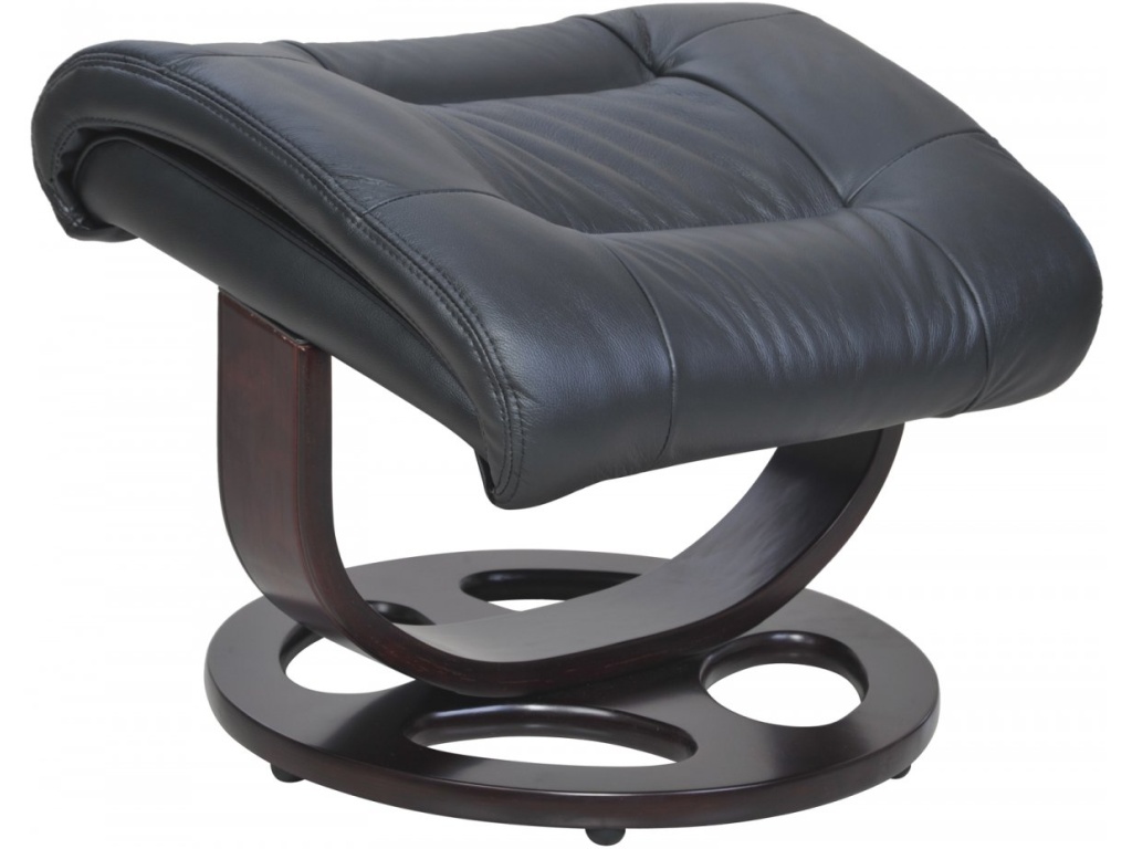 Jacque Pedestal Reclining Chair & Ottoman - image 5