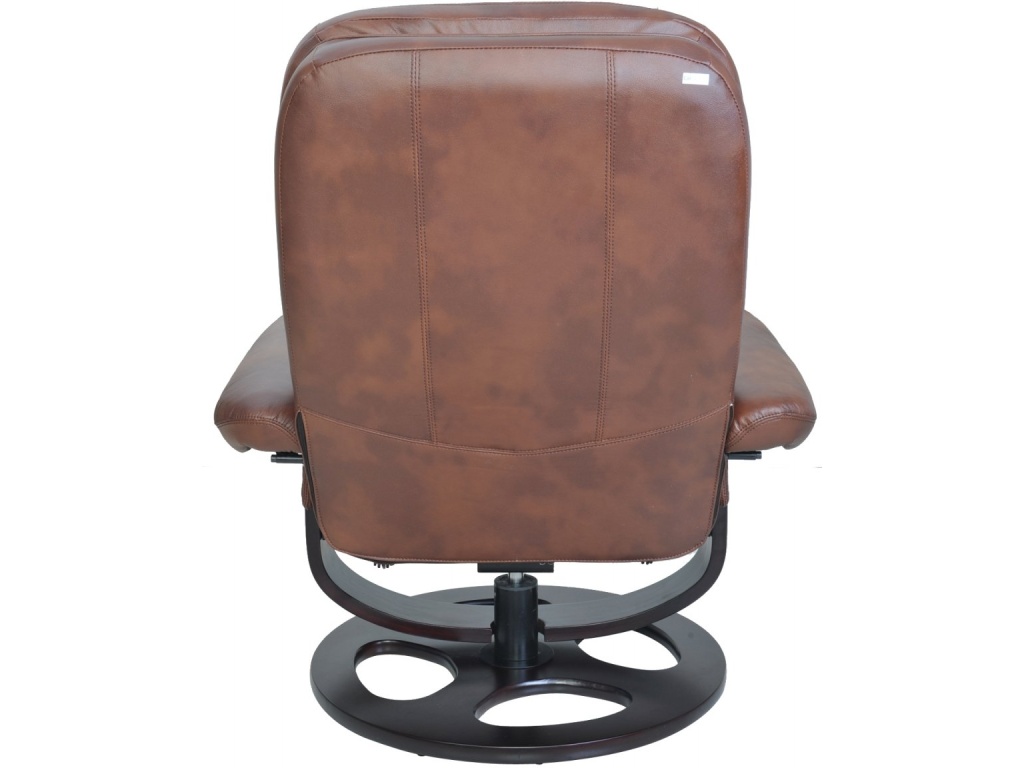 Jacque Pedestal Reclining Chair & Ottoman - image 4