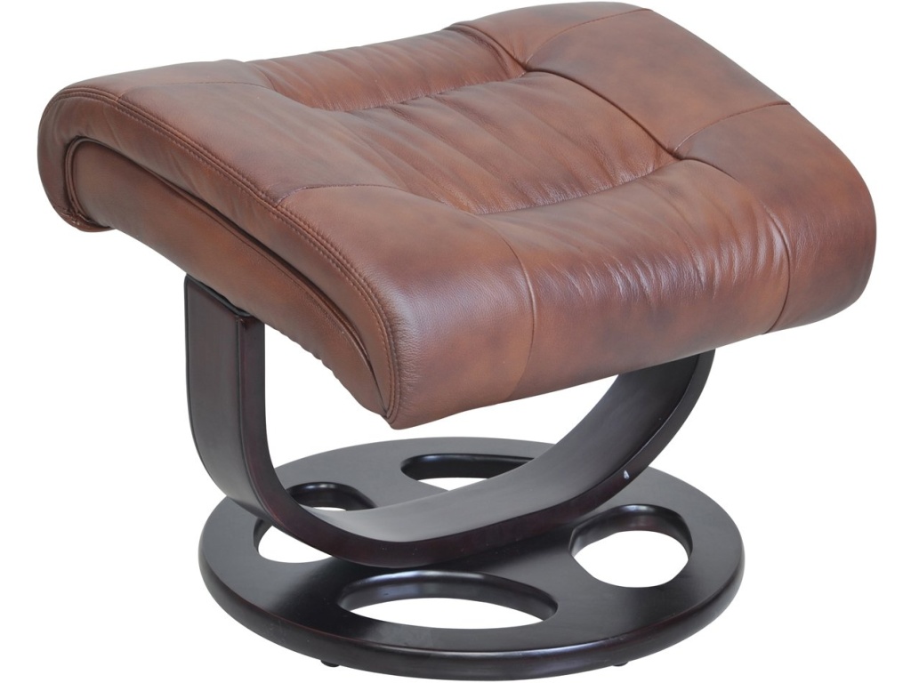 Jacque Pedestal Reclining Chair & Ottoman - image 5
