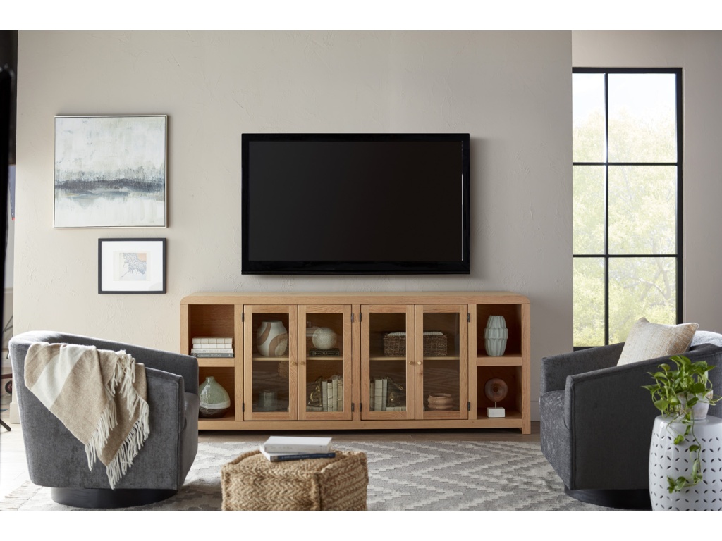 66" Console W/ 2 Doors - image 3