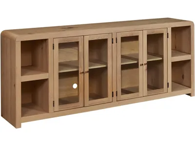 84" Console W/ 4 Doors
